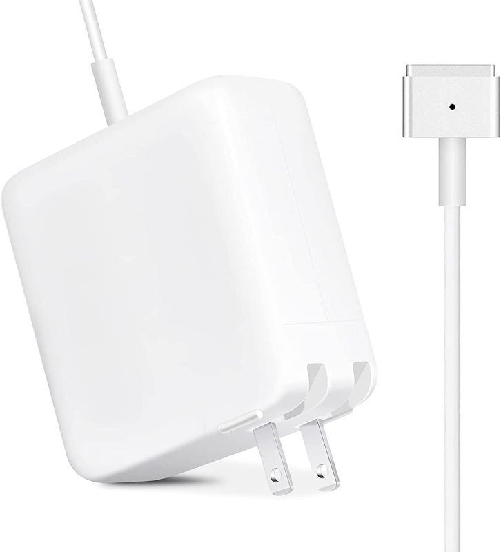 Photo 1 of Mac Book Pro Charger, Replacement for Mac Book Pro/Mac Book Air 60W AC 2 T Connector Power Adapter,Compatible with Mac Book Pro/Mac Book Air 11 inch and 13...
