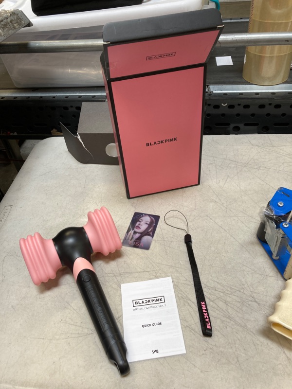 Photo 2 of BLACKPINK OFFICIAL LIGHTSTICK VER.2 (+IDOLPARK Special BLACKPINK Photocards set)