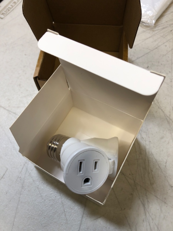 Photo 1 of dual light socket outlets