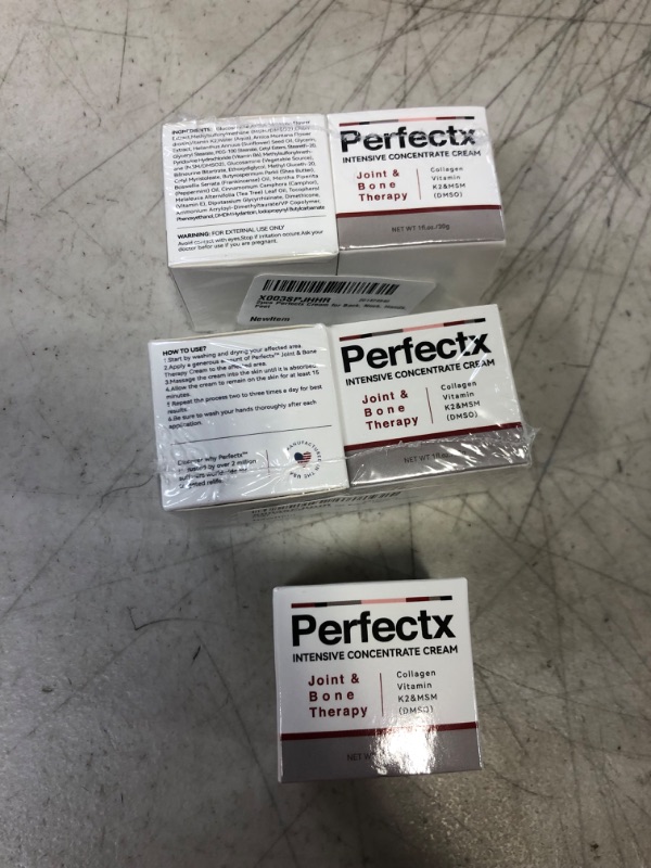 Photo 2 of [LOT OF 5] Perfectx Joint & Bone Cream, Perfect X Joint and Bone,perfectx Intensive Joint & Bone Cream for perfectx Joint & Bone Cream Back,Neck,Hands,Feet
