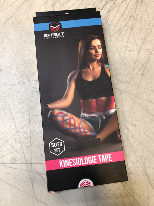 Photo 2 of Effekt Manufaktur - [9.9in x 2in] Pre-Cut Kinesiology Tapes in Many Colors I Waterproof and Elastic I Extra Strong