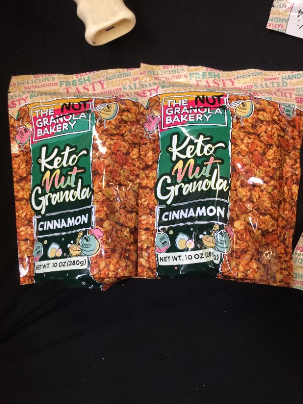 Photo 1 of 2 PACK-THE NUT BAKERY KETO NUT GRANOLA BEST BY06/15/204
