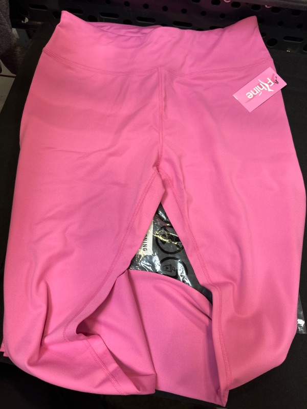 Photo 1 of FSHINE WOMENS LEGGINGS (PINK) SIZE 1XL