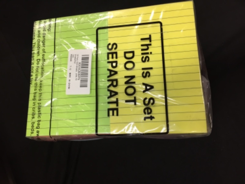 Photo 2 of 36 Pack 1800 Sheets Lined Sticky Notes 4 x 6 Inch Colorful Sticky Note Pads with Lines 12 Colors Self Sticky Notes Pad Bright Memo Pad Sticky Notes for Office Home School Supplies, 50 Sheets/Pad
