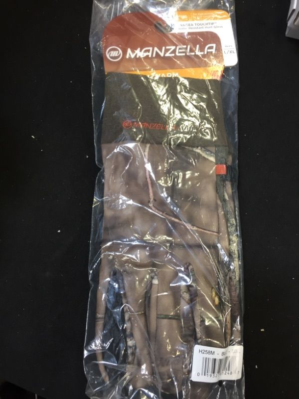 Photo 2 of Manzella Productions Inc Mens Bow Ranger Touch Tip Glove Mossy Oak Country Large/XL