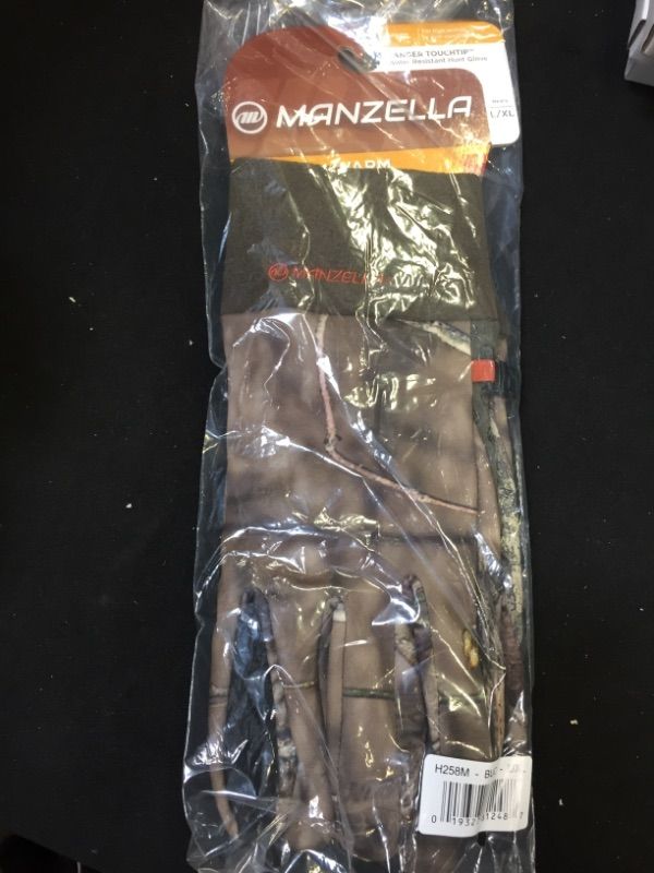 Photo 1 of Manzella Productions Inc Mens Bow Ranger Touch Tip Glove Mossy Oak Country Large/XL