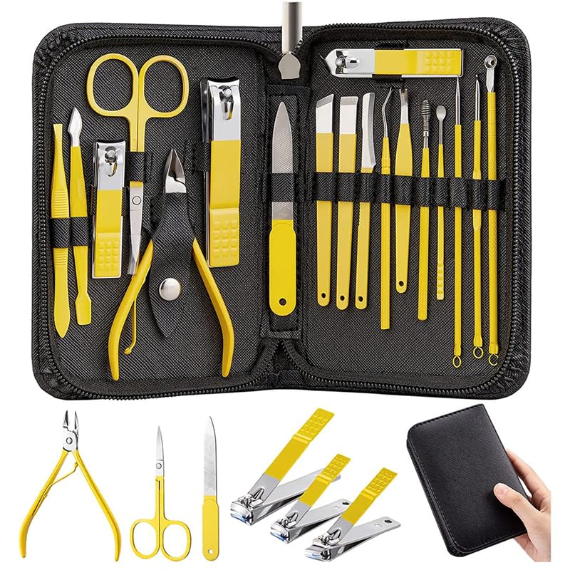 Photo 1 of ?2023 New Design?Professional Nail Kit Manicure Set Pedicure Kit Manicure Kit Nail Clipper Set Nail Care Kit Pedicure Tools Grooming Kit for Women Men Gifts
