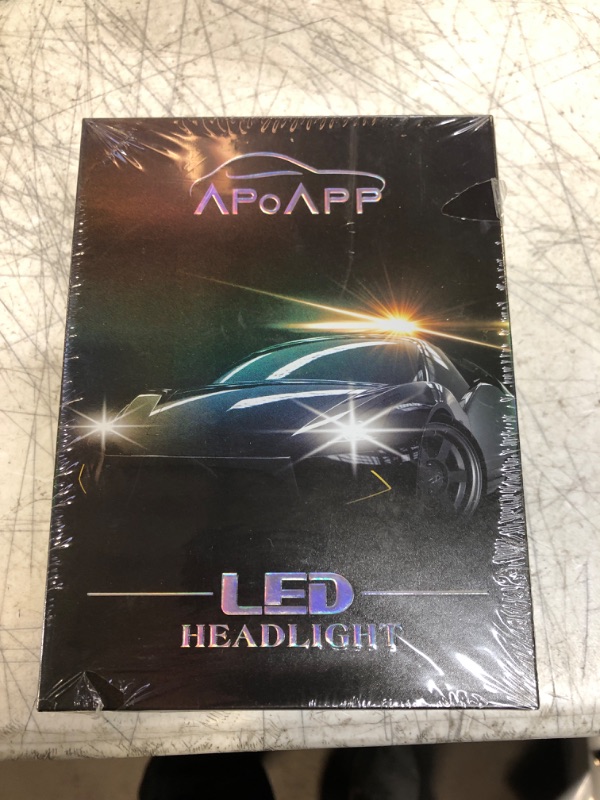 Photo 2 of APOAPP H1/H4/H7/H11/H9/H8/9005HB3/9006HB4 High and Low Beam LED Headlight Bulb Combo, 12000 Lumens Super Bright LED Headlight Conversion Kit 6500K Cool White (H4)