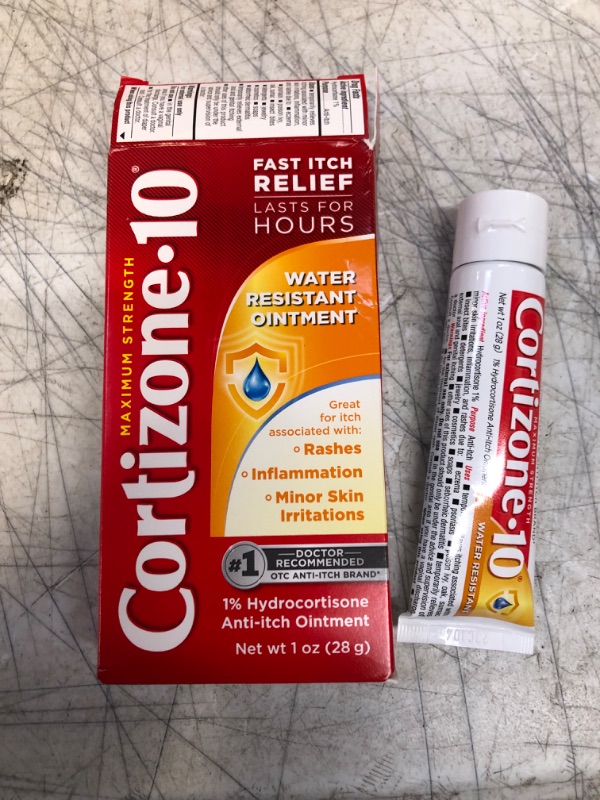 Photo 2 of Cortizone-10, Water Resistant Anti-Itch Ointment, 1 Ounce