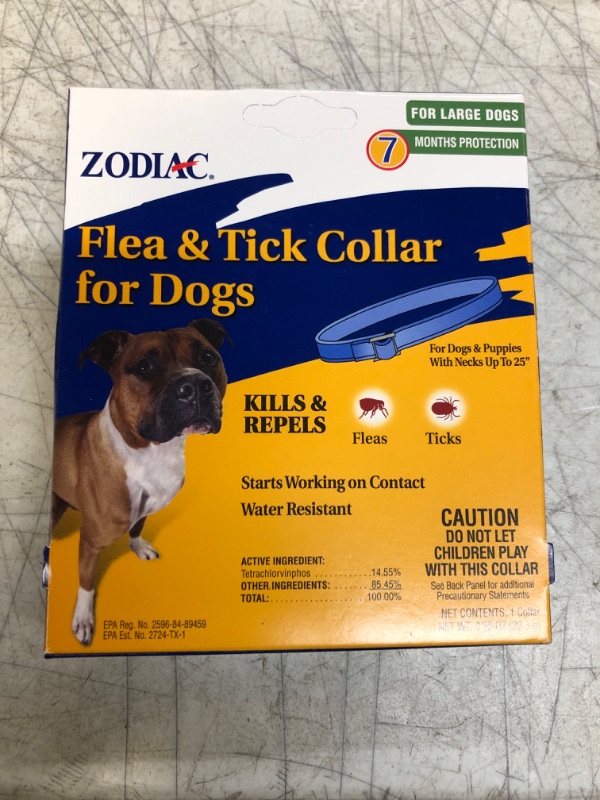 Photo 2 of Zodiac Flea and Tick Collar for Large Dogs
