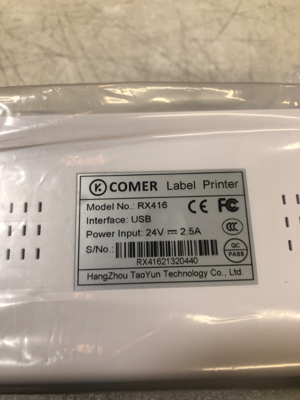 Photo 4 of K COMER Shipping Label Printers High Speed 4x6 Commercial Direct Thermal Printer Labels Maker Machine for Shipment Package, Compatible with Amazon Ebay Shopify Etsy UPS on Windows/Mac/Linux RX416-203DPI