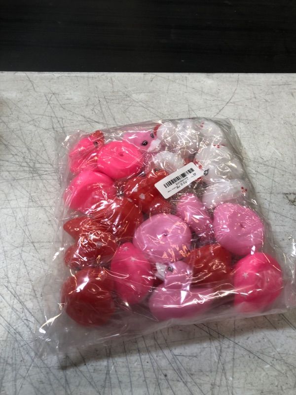 Photo 1 of 20 Pcs Valentine Rubber Duckies Valentine's Day Heart Ducks Small Tiny Rubber Ducks for Kids Valentine's Day Toys Gift Valentines School Classroom Exchange Gift Valentines Party Favors Giveaways
