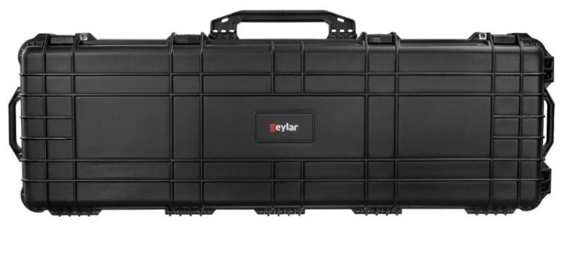 Photo 1 of 38" Tactical Roller Rifle Hard Case, Waterproof & Shockproof w/ Foam-Black
