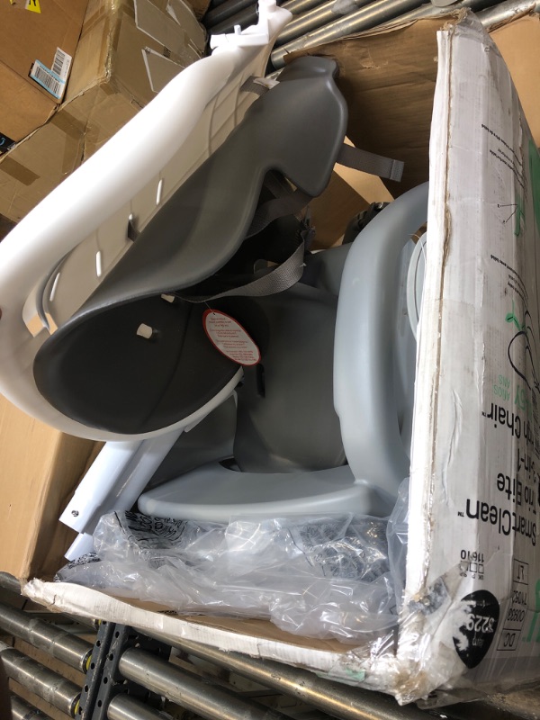 Photo 2 of Ingenuity SmartClean Trio Elite 3-in-1 Convertible Baby High Chair, Toddler Chair, and Dining Booster Seat - Slate Slate Smartclean Trio Elite