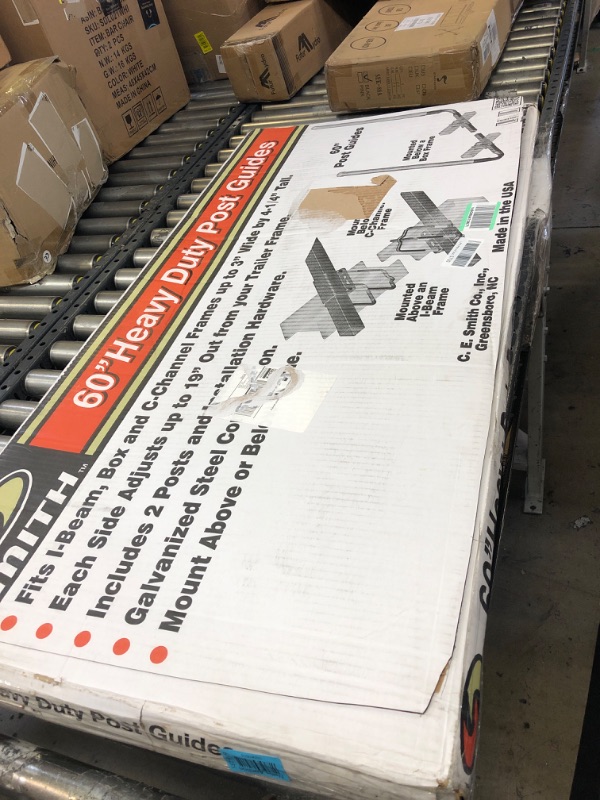 Photo 1 of CE Smith Trailer Post Guide-On with Unlighted Posts- Replacement Parts and Accessories for your Ski Boat, Fishing Boat or Sailboat Trailer 60"