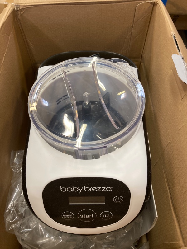 Photo 2 of Baby Brezza Formula Pro Mini Baby Formula Maker – Small Baby Formula Mixer Machine Fits Small Spaces and is Portable for Travel– Bottle Makers Makes The Perfect Bottle for Your Infant On The Go Formula Pro Mini Dispenser Machine