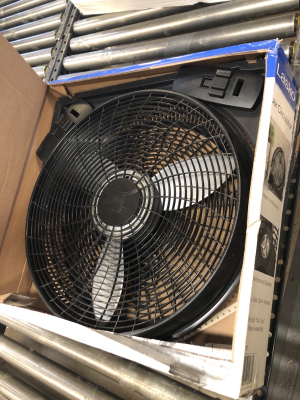 Photo 2 of 20 in. 3-Speed Air Circulator Floor Fan