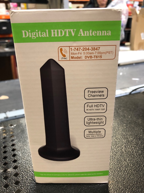 Photo 2 of 2023 TV Antenna Smart Digital HD Indoor Amplifier 530+ Miles Range