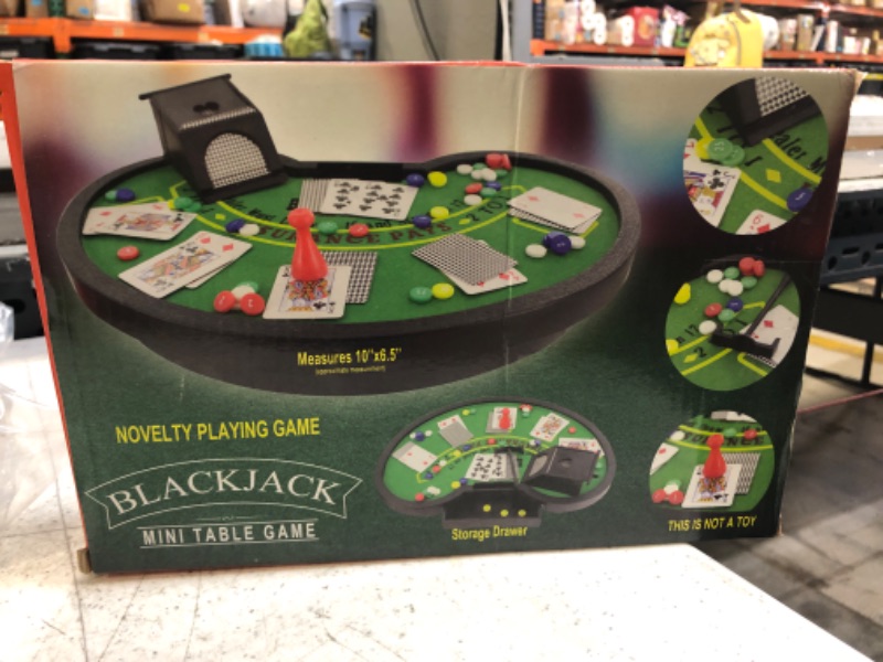 Photo 2 of Blackjack Mini Table Game

