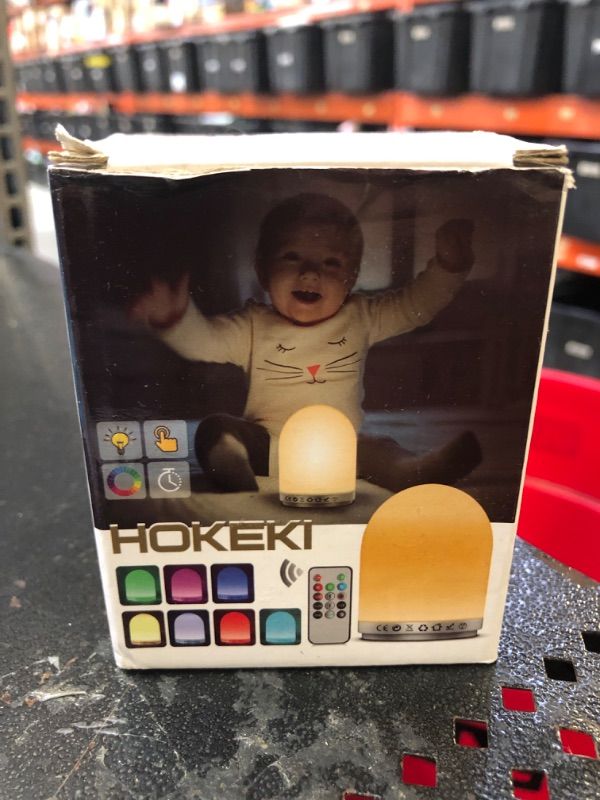 Photo 1 of Hokeki Rechargeable Night Light with Color Changing Mode