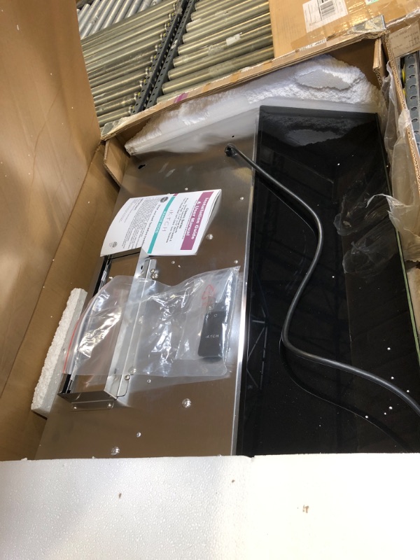 Photo 2 of IKTCH Range Hood 36 inch Under Cabinet, 900 CFM Range Hood with Gesture Sensing, Touch Panel, 4 Fan Speed, Stainless Steel Hood Vents for Kitchen with 2 Pcs Baffle Filters 36 inch range hood Black-N