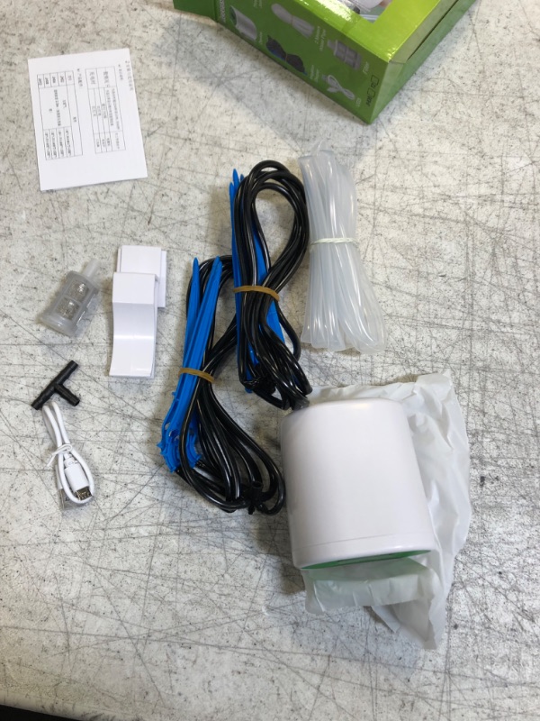 Photo 1 of Aedcbaide Automatic Watering System, 12 Droparrow House Plants Drip Irrigation System Kits, LED Display & USB Power Plant Self Watering System, Automatic Plant Waterer Devices for Indoor Potted Plant (JH12)
