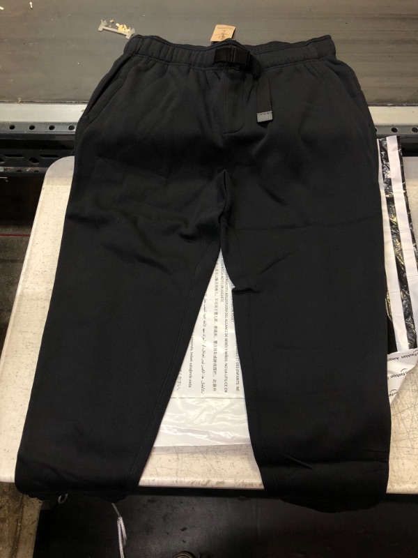 Photo 2 of Amazon Aware Men's Fleece Sweatpants Large Black