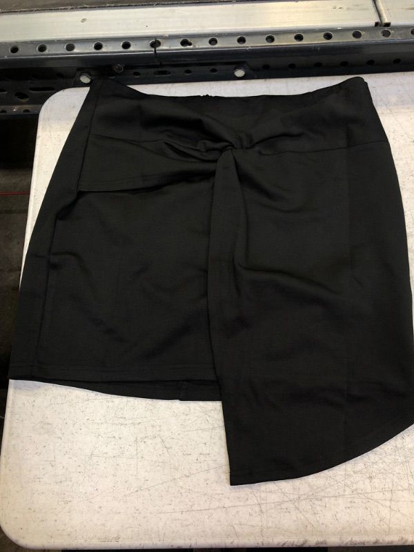 Photo 1 of Black Asymmetrical Skirt Large 