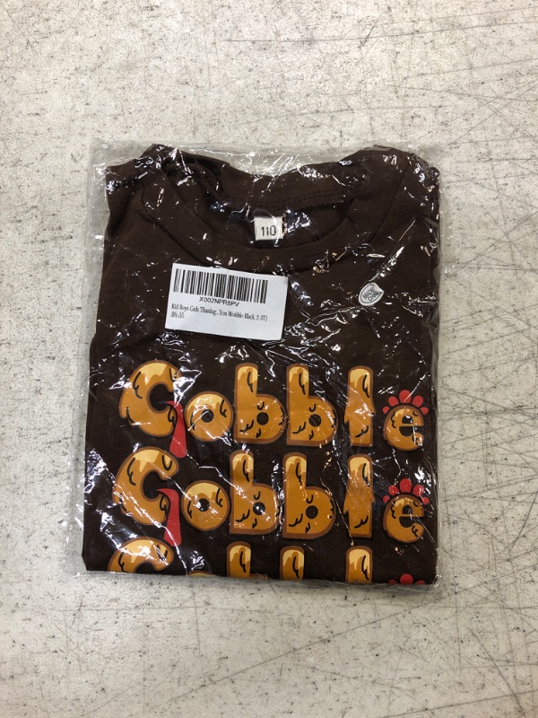 Photo 1 of Youth Thanksgiving Shirt Brown 2-3T 