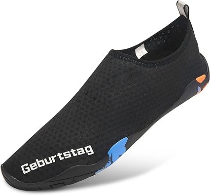 Photo 1 of Geburtstag Water Shoes Vacation Beach Aqua Shower Pedal Kayak Sand Shoes Gift for Men Women. 5-7.5 5-6
