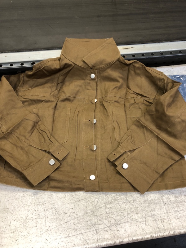 Photo 1 of Brown Cropped Jacket Large 