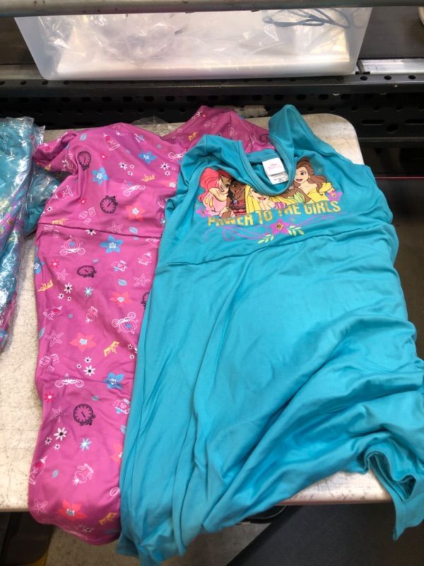 Photo 1 of 2 PC DISNEY PRINCESS PAJAMAS ( SIZE: 10/12) 