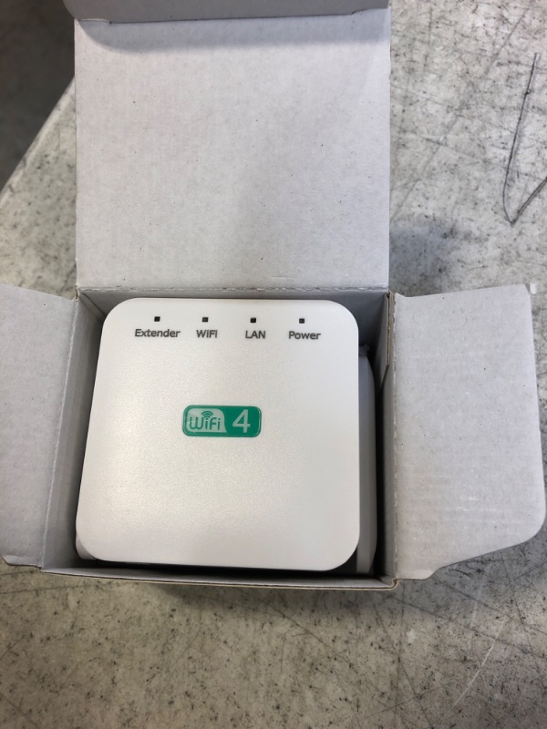 Photo 2 of Extend Tecc, Extend Tecc WiFi Booster, Extendtecc WiFi Booster 2022, WiFi Range Extender 300Mbps, Wireless Signal Repeater Booster 2.4 and 5GHz Dual Band 4 Antennas 360° Full Coverage