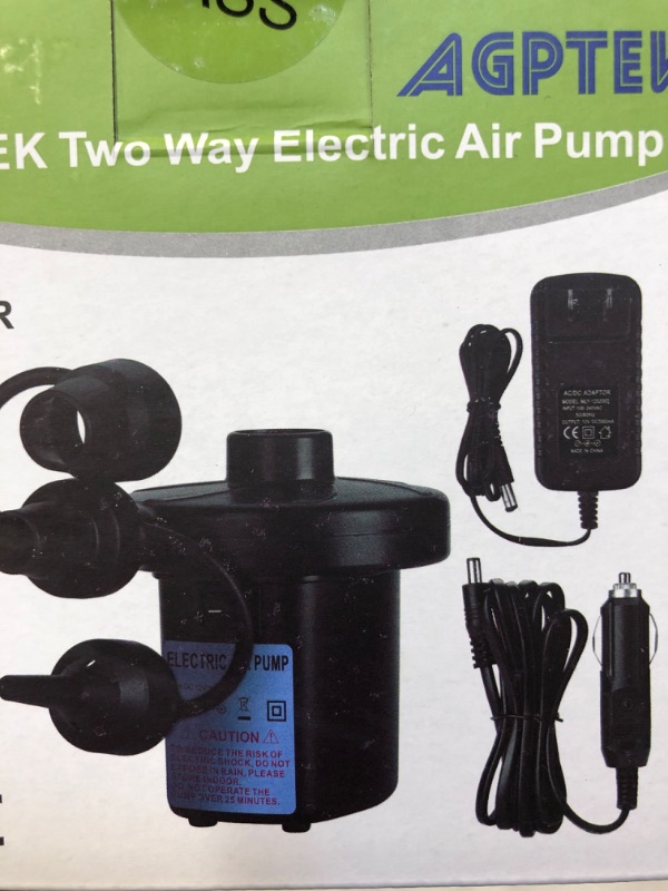 Photo 1 of Two way electric air pump