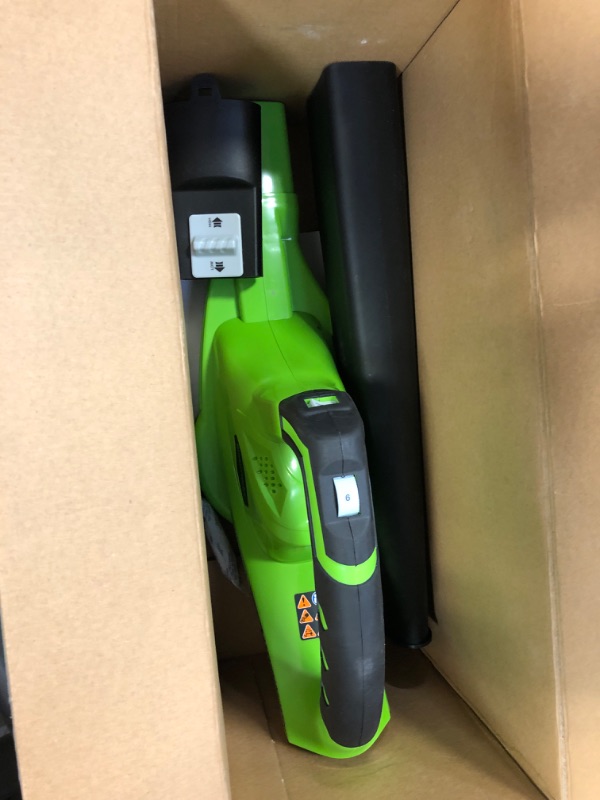 Photo 2 of Greenworks 40V (150 MPH / 130 CFM / 75+ Compatible Tools) Cordless Leaf Blower, Tool Only