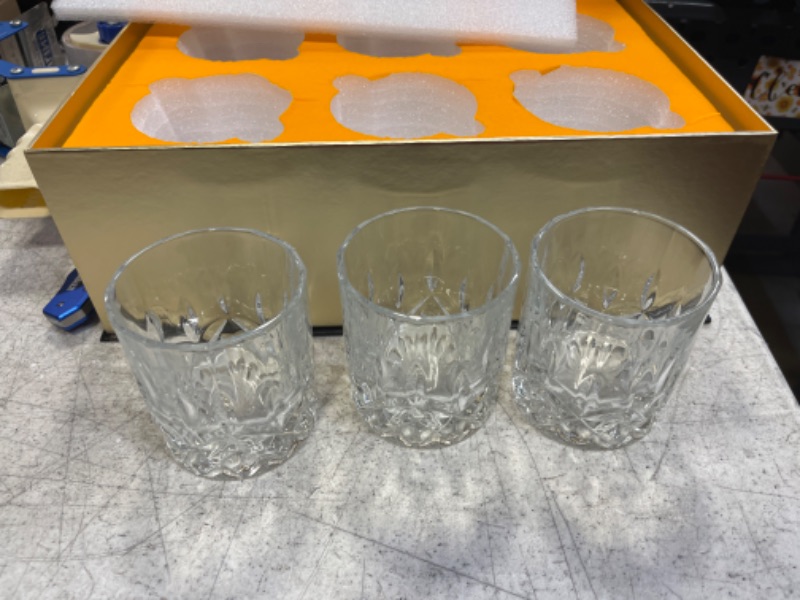 Photo 1 of 3 PC WHISKEY GLASS 