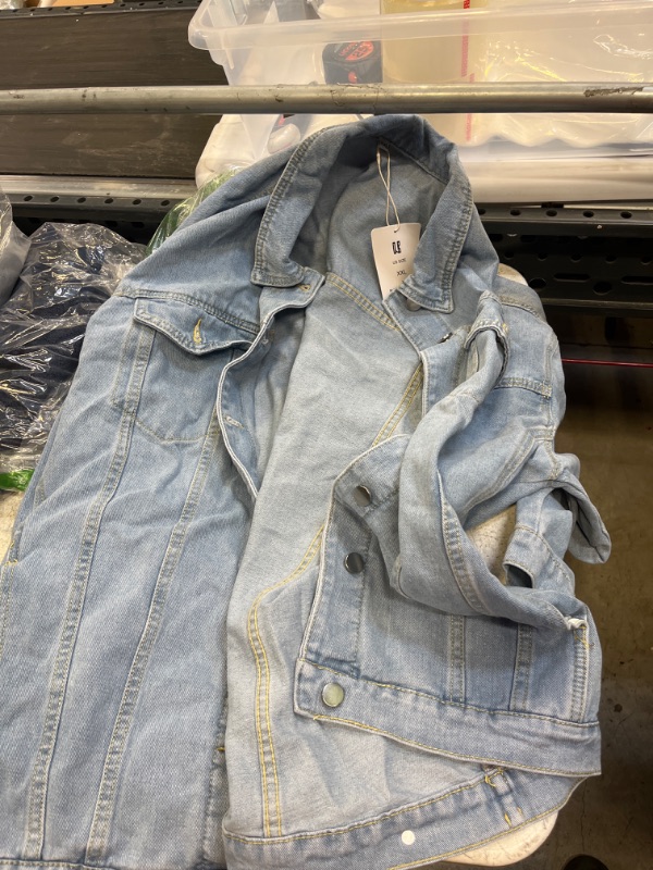 Photo 1 of LIGHT BLUE DENIM JACKET ( SIZE
: XXL)  
