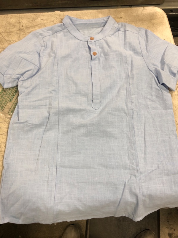 Photo 1 of kids shirt- blue
size- 150 