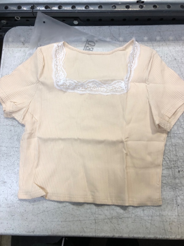 Photo 1 of Beige Crop Top Large 