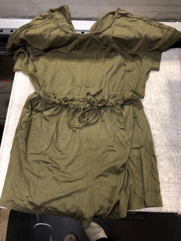 Photo 1 of Army Green Romper Large 