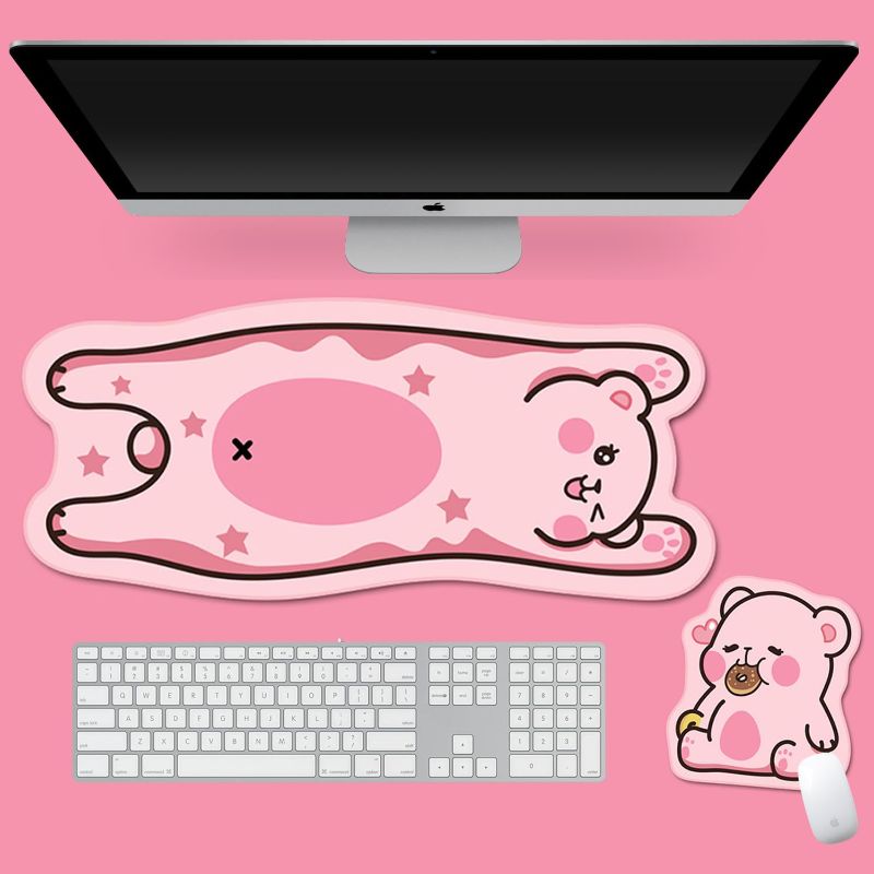 Photo 1 of Cute Mouse Pad Gaming Kawaii Desk Mat for Desktop Large Mouse Pad for Desk Keyboard & Mouse Pad Kawaii Accessories Cute Desk Accessories School Supplies Office Supplies Desk Décor
