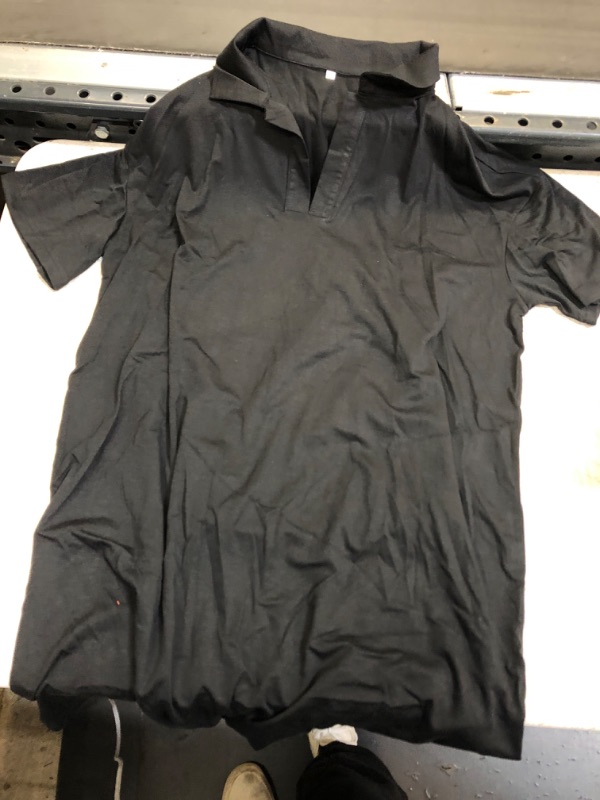 Photo 1 of Black Collared Shirt Large 