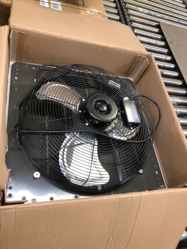 Photo 1 of LARGE BLACK FAN USED POSSIBLE MISSING PARTS 