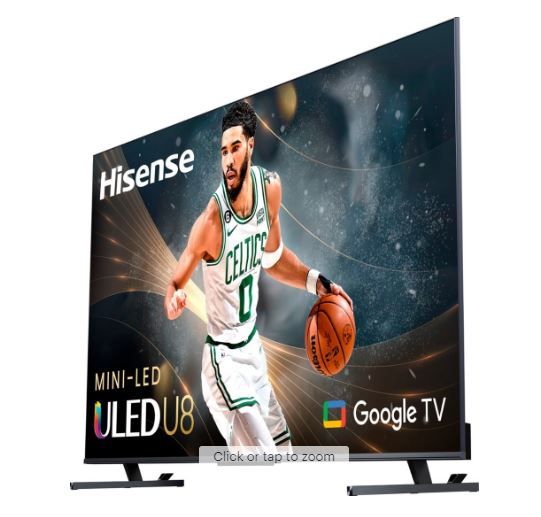 Photo 1 of Hisense 65-Inch Class U8 Series 4K Mini-LED ULED Google TV
