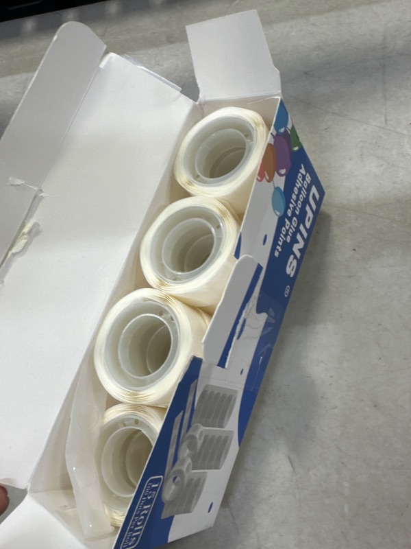 Photo 1 of UPINS Point Dots Balloon Glue Removable Adhesive Point Tape, Double Sided Dots Stickers for Craft Wedding Decoration