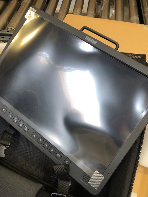 Photo 2 of OSEE Megamon 15 15.4inch Upgrade 1000 Nits High Bright HDR Pro Studio Director Monitor Kit for Field Production with 3G SDI in and Out Battery Plate Cstand Carrying Case Cheese Plate
