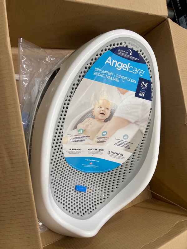 Photo 2 of Angelcare Baby Bath Support (Grey) | Ideal for Babies Less than 6 Months Old