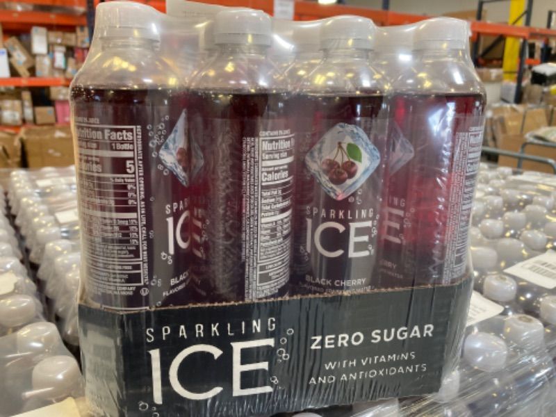 Photo 2 of Sparkling Ice® Naturally Flavored Sparkling Water, Black Cherry, 17 Fl Oz, 12 Pk EXPO 02/17/2024
