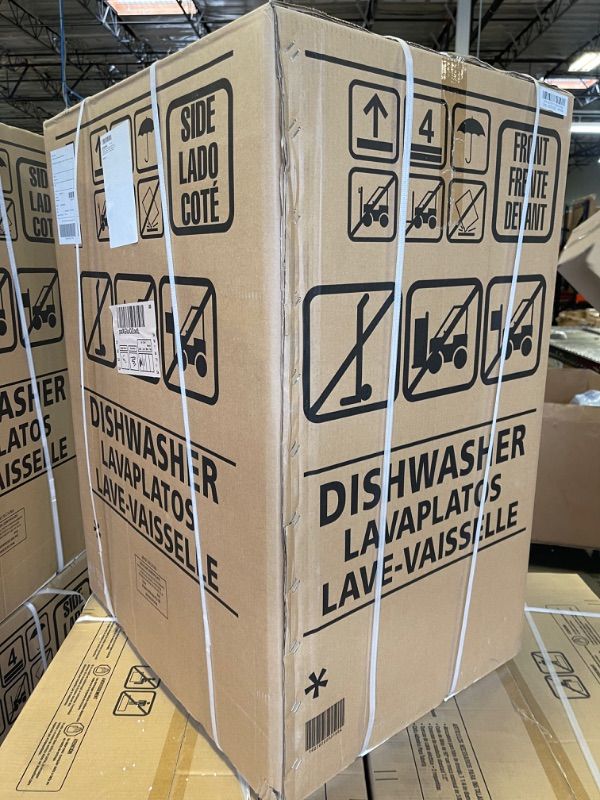 Photo 1 of ***OPEN BOX, NEW ITEM** Frigidaire 18 in. ADA Compact Front Control Dishwasher in Black 