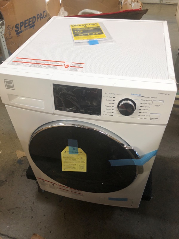 Photo 1 of RCA RWD270 Washer and Dryer Combo 2.7 cu ft - White